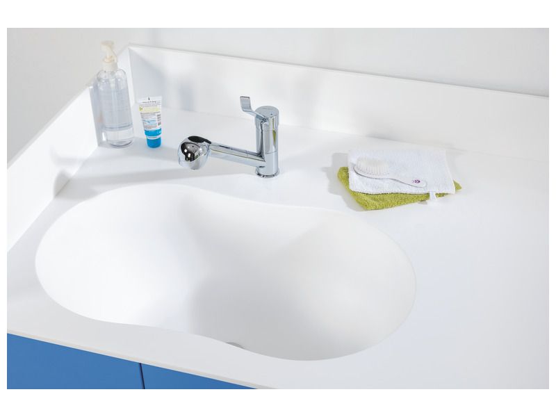 meubles a langer kazeo avec baignoire avec escabeau integre