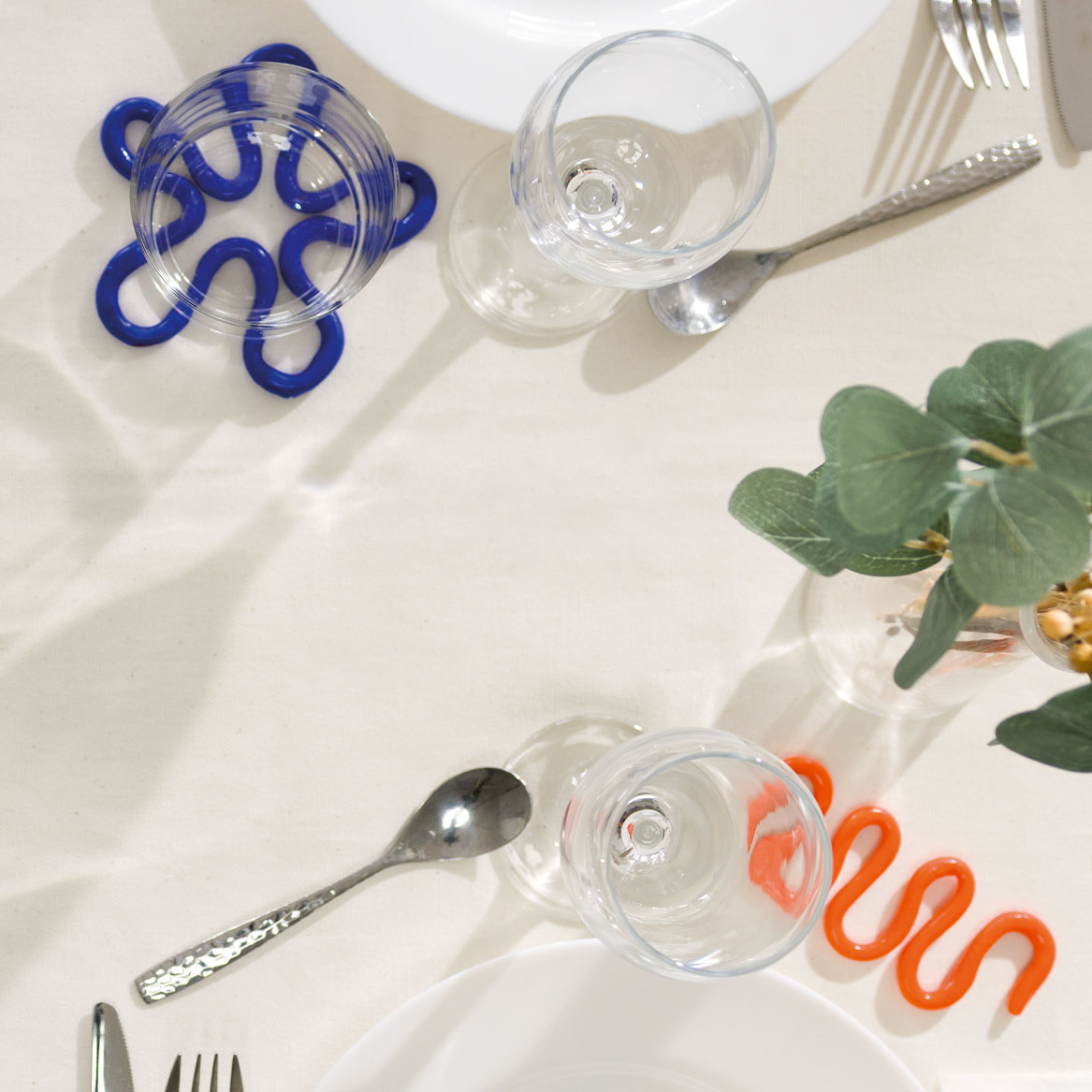 Dessous de verre en pâte Fimo