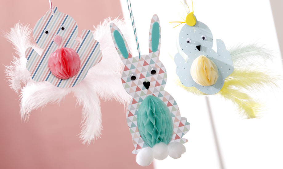 Un lapin et un oiseau au bout du fil