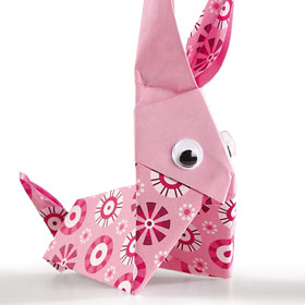 Origami : le lapin