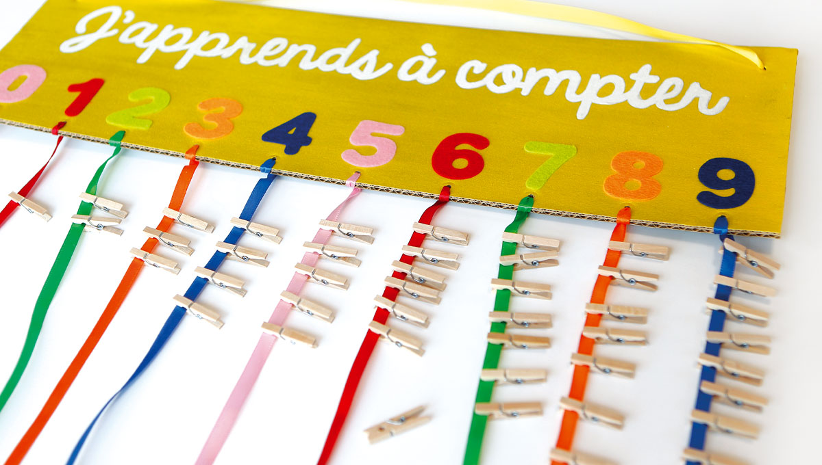 Apprendre à compter en couleur